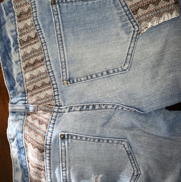 Free People Patchwork Jeans - Picture 2 of 6